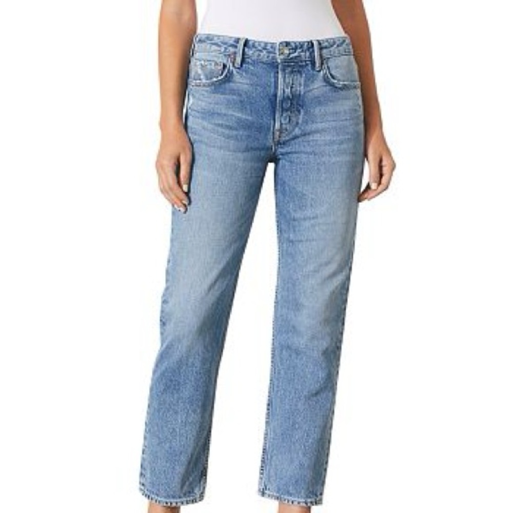 NWT GRLFRND Helena Light Wash Jeans 24